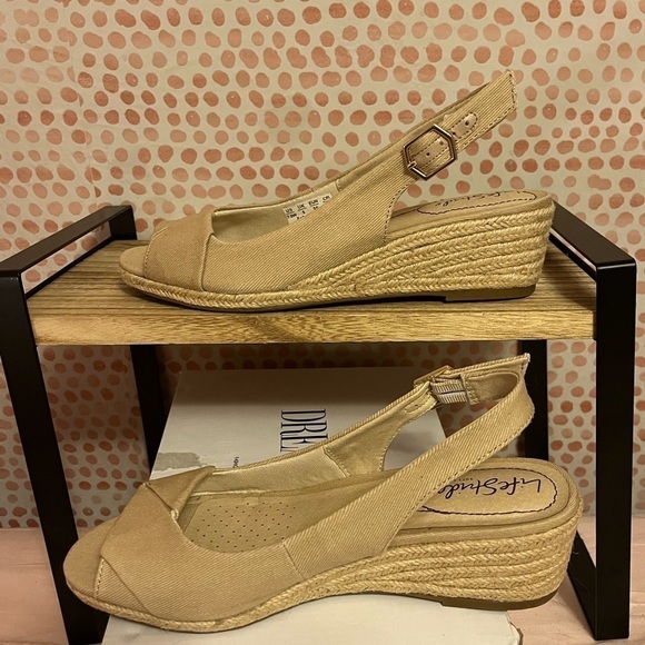 LifeStride Women's Socialite Espadrille Wedge Sandal— NWOT - Picture 4 of 8